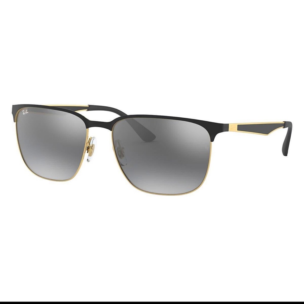 Ray-Ban Black and Gold Frame Sunglasses